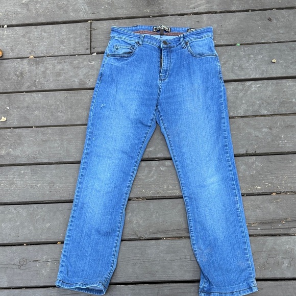 Jack of Spades High Roller Comfort Fit Men’s Blue Denim Jeans size 33x32 - Picture 1 of 6